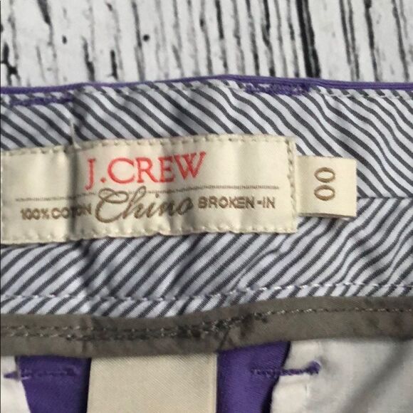 🍭6/$30 J Crew Preppy Cotton Chino Shorts 00 - Picture 2 of 4